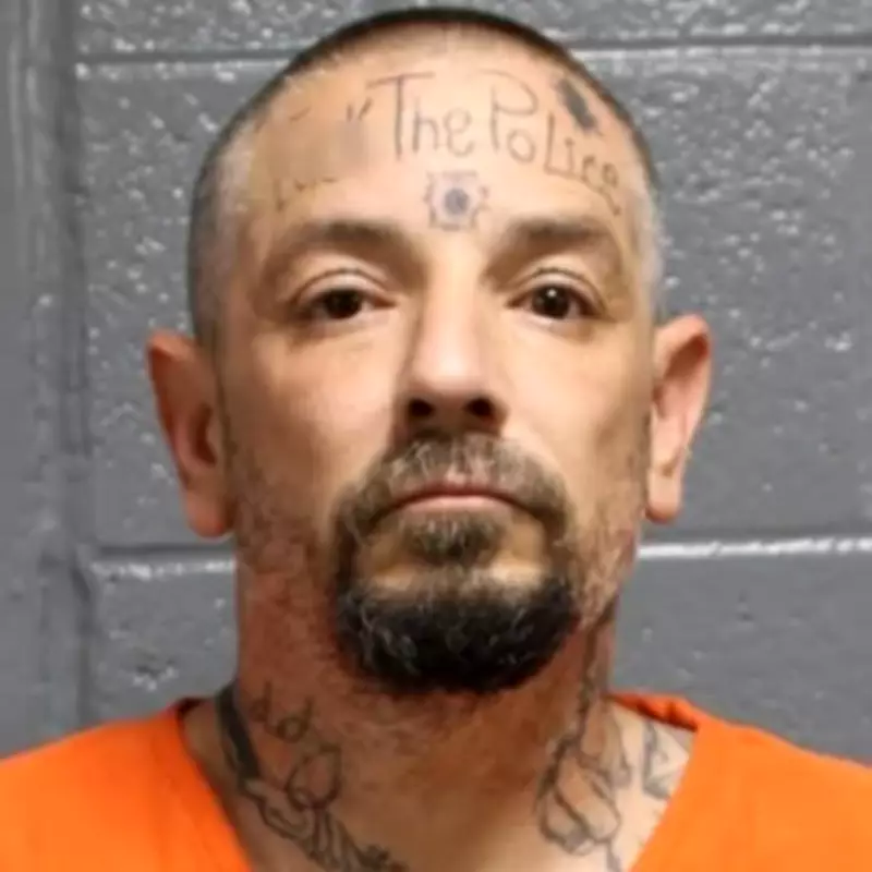 Oklahoma Man with 'F**k Police' Forehead Tattoo Arrested for Obstruction