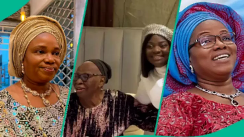 Old Video of Late Gospel Singer Toun Soetan Revealing Age to Mama Fasoyin Trends Online