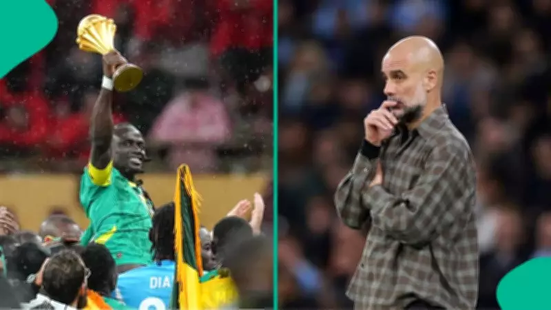 Pep Guardiola Reacts to CAF Stripping Senegal of AFCON 2025 Title