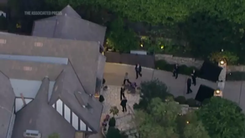 Rihanna Departs LA After Shooter Charged with Attempted Murder at Mansion