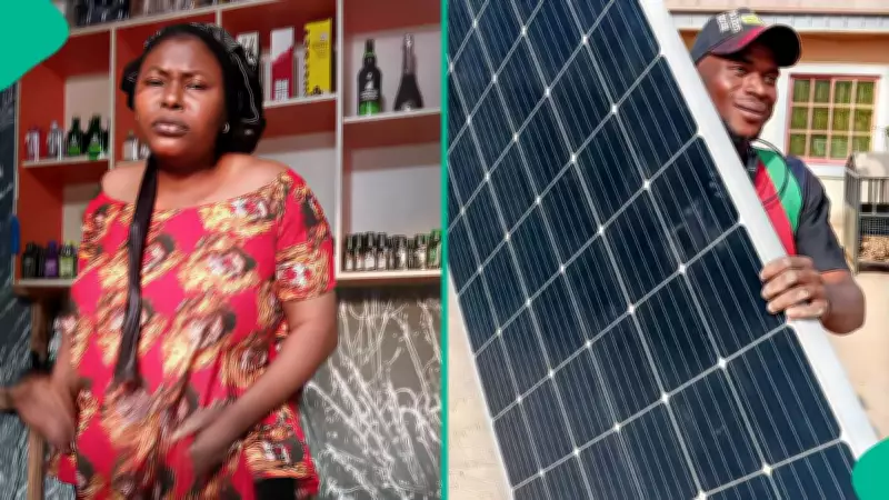Single Mother of Five Reveals Daily Earnings from Solar-Powered Phone Charging Business