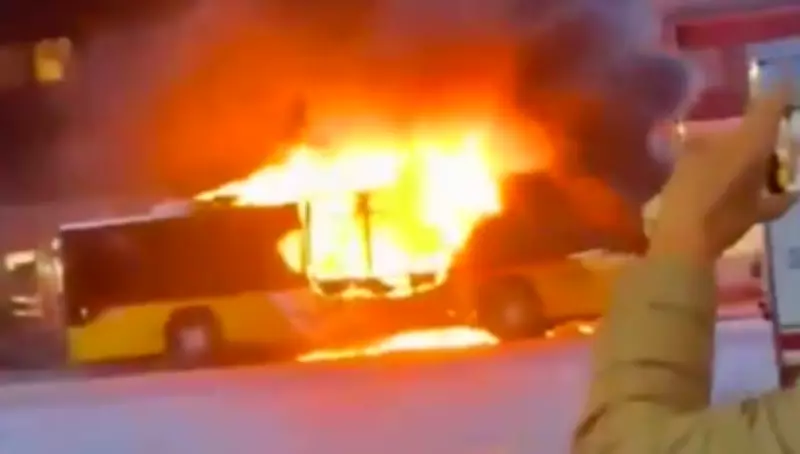 Six Dead in Swiss Postal Bus Inferno After Man Allegedly Sets Himself on Fire