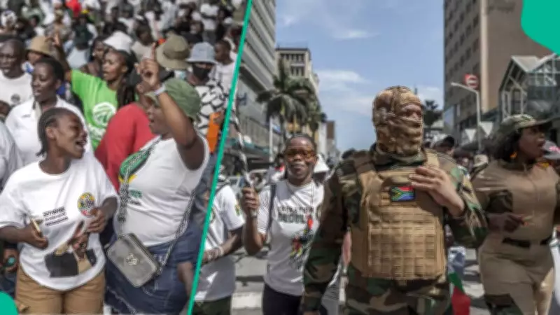 South African Police Disperse Anti-Foreigner Protesters in Durban Amid Rising Tensions