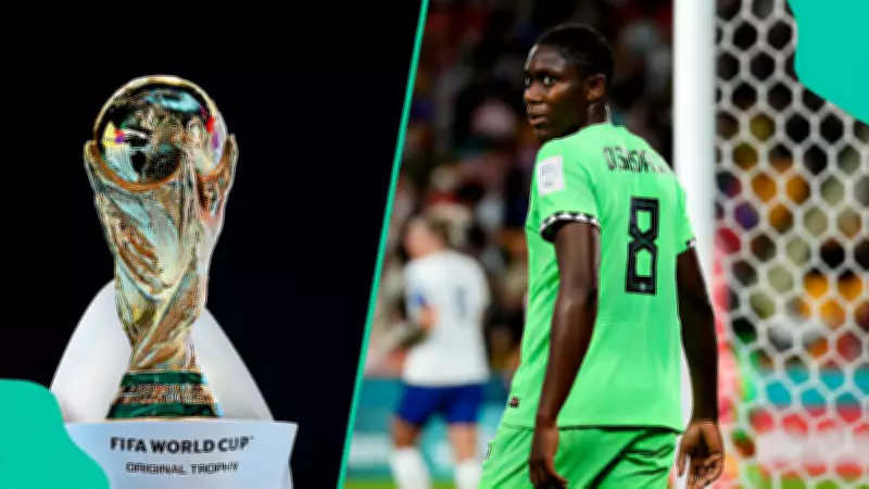 Super Falcons' Asisat Oshoala Protests FIFA's 2026 World Cup Medical Rule