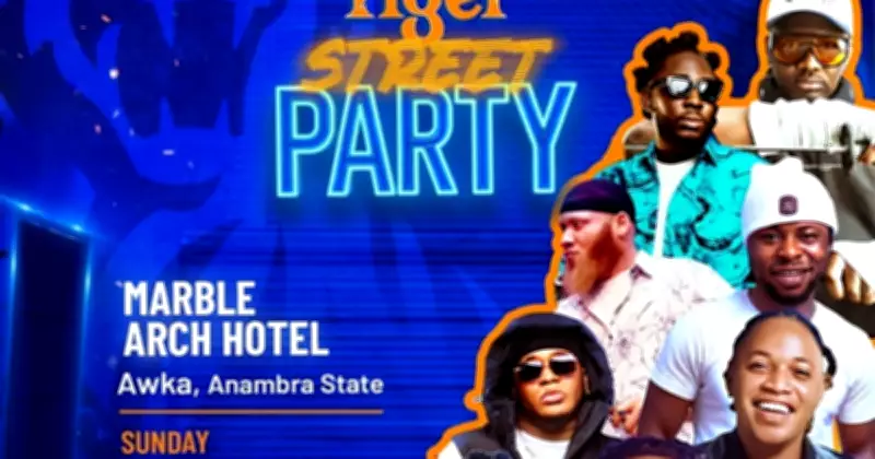 Tiger Beer Unleashes Fierce Street Party in Awka with Free Entry and Top Performers