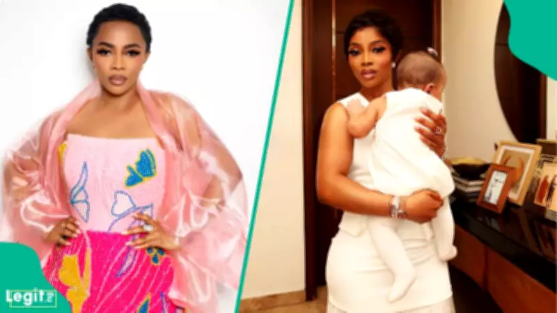 Toke Makinwa Claps Back at Fan Over 'Performative Privacy' Criticism