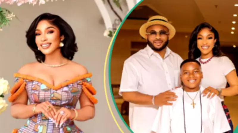 Tonto Dikeh Responds to Ex-Husband's Billboard Display for Son's Birthday