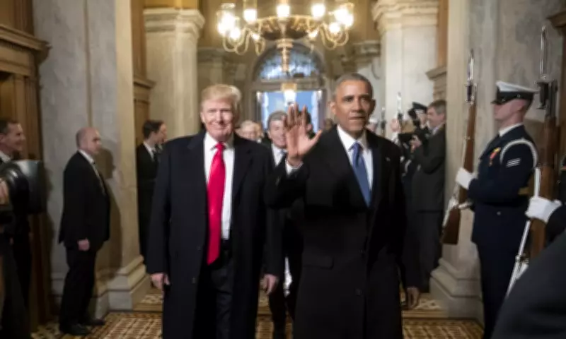 Trump Mocks Obama's Stair Walk, Claims It's His Only Admirable Trait