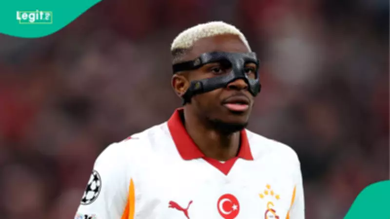 Turkish Media Estimates Victor Osimhen's Injury Timeline After Arm Fracture