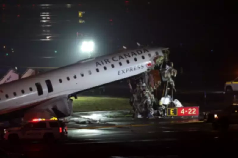 Two Killed in Runway Collision Between Plane and Fire Engine at New York's LaGuardia Airport