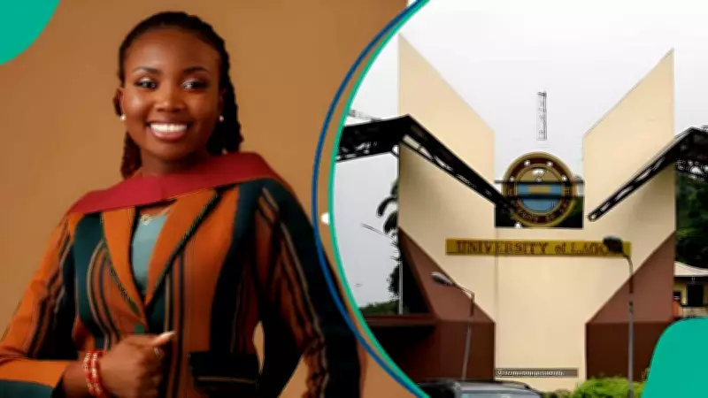 UNILAG Graduate Overcomes Ulcer, Becomes Family's First University Graduate