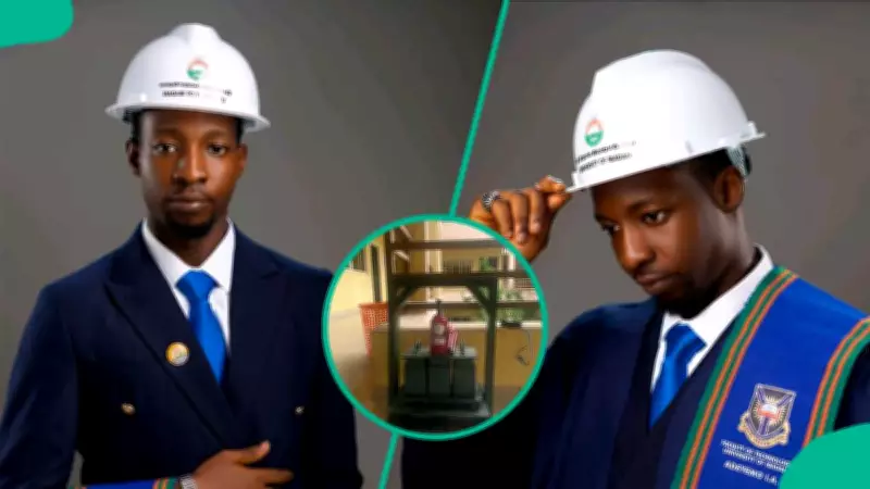 University of Ibadan Engineering Graduate Celebrates Degree After Inventing Agricultural Machine