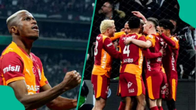 Victor Osimhen Reveals Galatasaray Teammates' Post-Goal Instructions After Besiktas Win