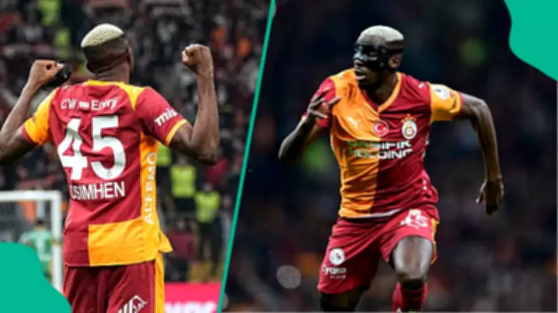 Victor Osimhen Sets Historic Record in Galatasaray's 3-0 Derby Victory Over Istanbul Basaksehir