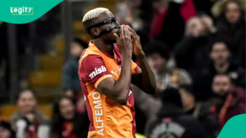 Victor Osimhen's Header Gives Galatasaray Lead in Istanbul Derby vs Besiktas