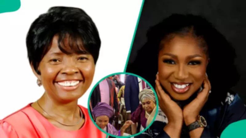 Viral Moment Between Bishop Oyedepo's Wife and Pastor Yemi Davids' Wife Sparks Online Reactions