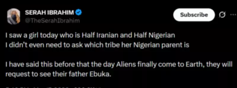 X User's Viral Remark on Nigerian-Iranian Heritage Sparks Online Discussion