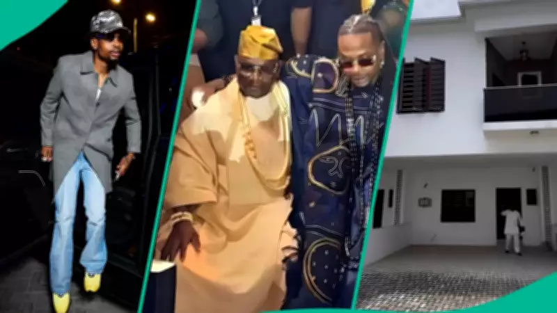 Yhemolee Buys Lekki House for Father After Gifting Mother a Lexus Car