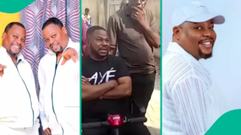 Yinka Ayefele Weeps Uncontrollably at Late Taiwo Adegbodu's Home Visit