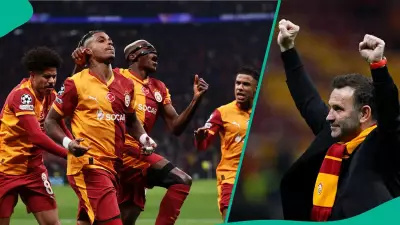 Galatasaray Coach Okan Buruk Reacts to Champions League Win Over Liverpool