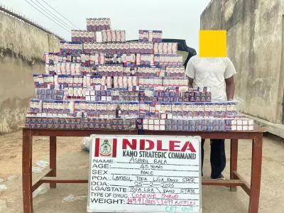 NDLEA Arrests Suspect with 1,499 Codeine Syrup Bottles in Kano Operation