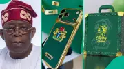 Celebrity Jeweller Malivelihood Unveils 24-Karat Gold iPhone 17s for Tinubu's City Boy Movement