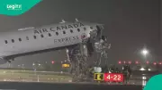 Flight Attendant Survives Air Canada Crash at LaGuardia Airport, Two Pilots Killed