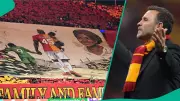 Galatasaray Coach Buruk Moved by Fans' Emotional Banner for Osimhen's Late Mother