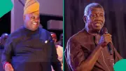 Governor Adeleke Sings and Dances for Pastor Adeboye's 84th Birthday, Video Sparks Reactions