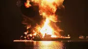 Iran-Linked Attack Destroys Two Oil Tankers Near Iraq, Threatens Global Oil Supply
