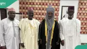 Kano Governor's Delegation Meets Emir Sanusi Amid Sallah Durbar Uncertainty