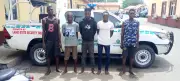 Lagos Taskforce Arrests Five 'Omotaku' for Extorting Stranded Motorists on Expressway