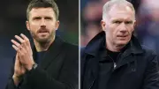 Man Utd's Carrick Unfazed by Scholes' Criticism, Calls It Social Media Noise