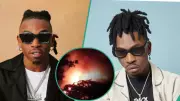 Mayorkun's Lagos Mansion Reportedly Engulfed in Fire While Family Slept