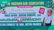 NBA Inaugurates Iseyin Branch to Boost Legal Access in Oyo State