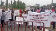 Niger Delta Protesters Storm NASS, Oppose Decentralizing Pipeline Surveillance Contract