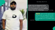 Nigerian Man's Ex-Girlfriend Texts Him After Husband Gives $300 at Lagos Airport