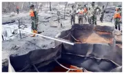 Nigerian Navy Destroys Illegal Crude Oil Storage Site in Rivers State