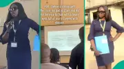 Nigerian Student Defends Project in Tears Hours After Losing Father, Video Goes Viral