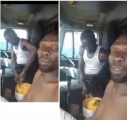 Nigerian Truck Drivers Reveal Onboard Gas Cooking During Long-Haul Journeys