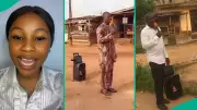 Pastor's Daughter Captures Heartwarming Encounter with Father Preaching on Nigerian Street