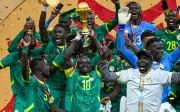 Senegal Parades Afcon Trophy Amid CAF Controversy Before Peru Friendly
