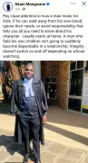 South African Lawyer Warns: Men Who Abandon Children Lack Relationship Loyalty
