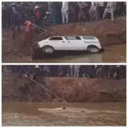 Three Dead, Five Rescued as Bus Plunges into River in Oyo State Accident