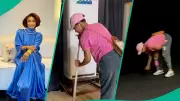 Tonto Dikeh Cleans Church Floor, Shares Spiritual Reason, Sparks Reactions