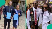 University of Uyo Lovebirds Graduate Together, Share Heartwarming Journey Online