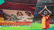 Victor Osimhen Moved by Galatasaray Fans' Tribute Banner for Late Mother
