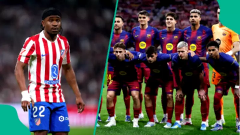 Ademola Lookman Confident Ahead of Atletico Madrid vs Barcelona Champions League Clash