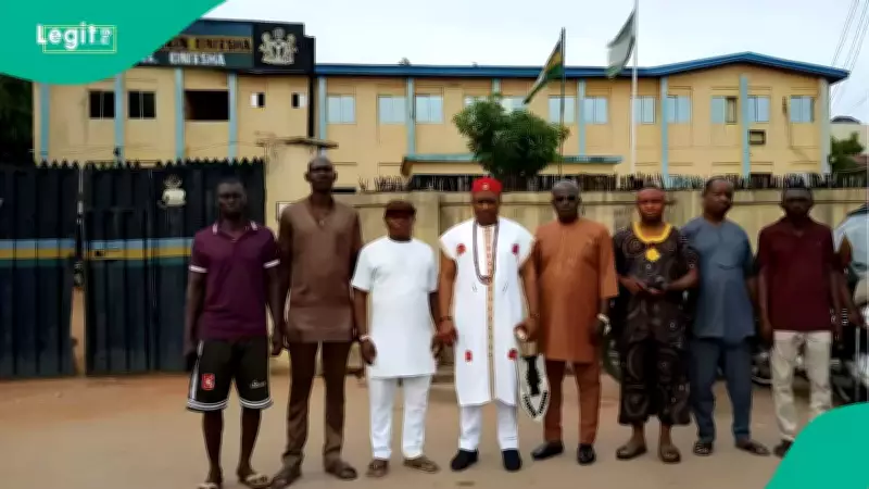 Anambra Community Protests Brutal Killing of Factory Worker Thrown from Building