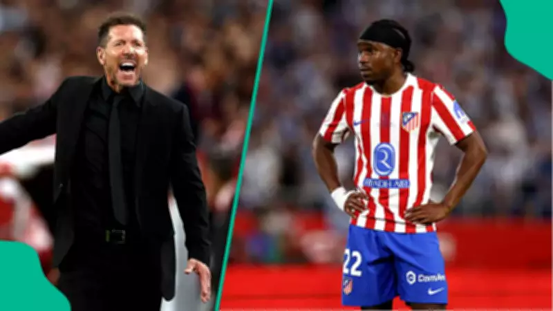 Atletico Madrid Fans Criticize Simeone for Substituting Lookman in Copa Del Rey Final